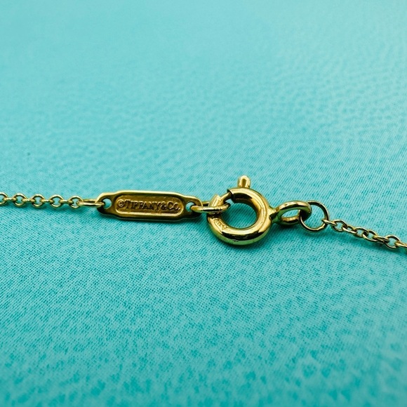 RARE Tiffany & Co. 18K Yellow Gold Diamond Octopus Charm Necklace 18” Packaging - Picture 7 of 13